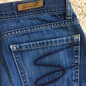 Seven7 jeans bootcut size 28 31” inseam